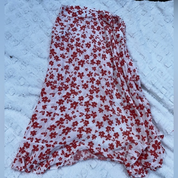 Kendall & Kylie Floral Slit Maxi Skirt - Size S - Picture 5 of 5